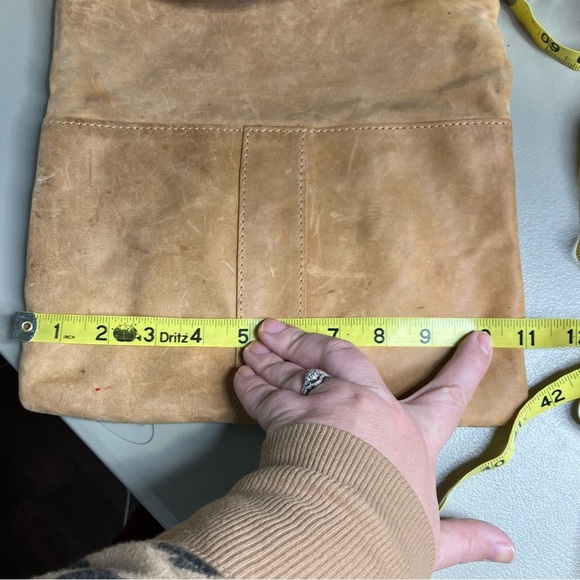 Noonday Collection Adwa fold over crossbody clutch bag small size - Picture 13 of 15